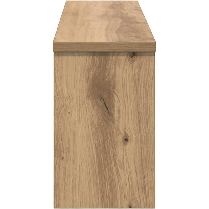 vidaXL Wandmontierter nachttisch Artisan-Eiche 75 x 16 x 26 cm 874322 – Bild 6