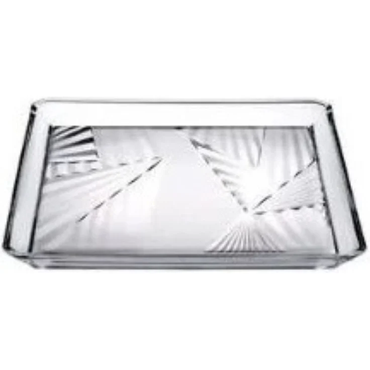 Pasabahce Madlen 2er Servierplatten aus Glas - quadratisch, 15 x 15 x 1,7 cm – Bild 1
