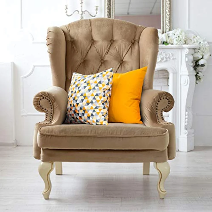 Amilian Dekokissen 4er Set - Dekokissen mit Füllung - 50x50 cm - Deko Kissen – Bild 7