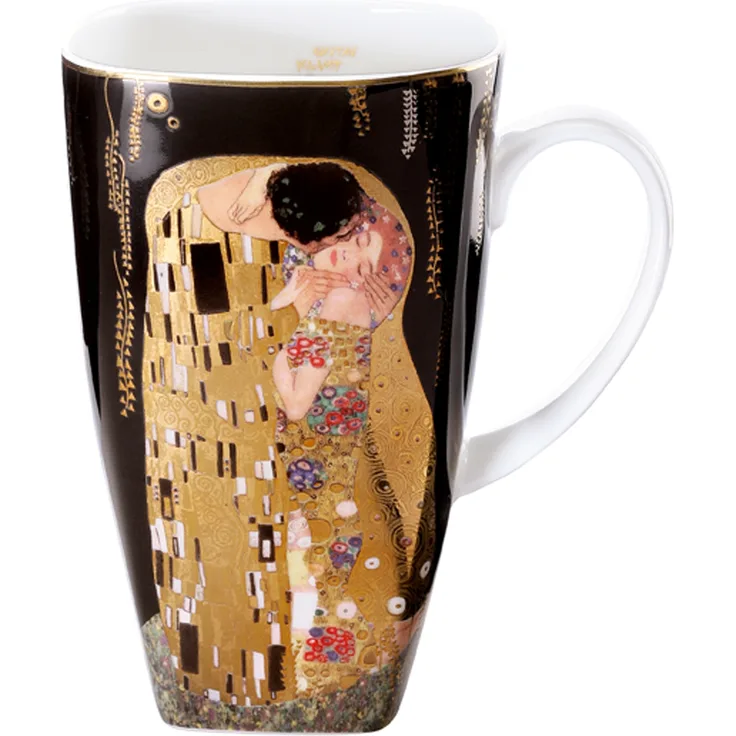 Goebel Kaffeetasse Klimt Kuss 14, 0,45 ltr. 66884362