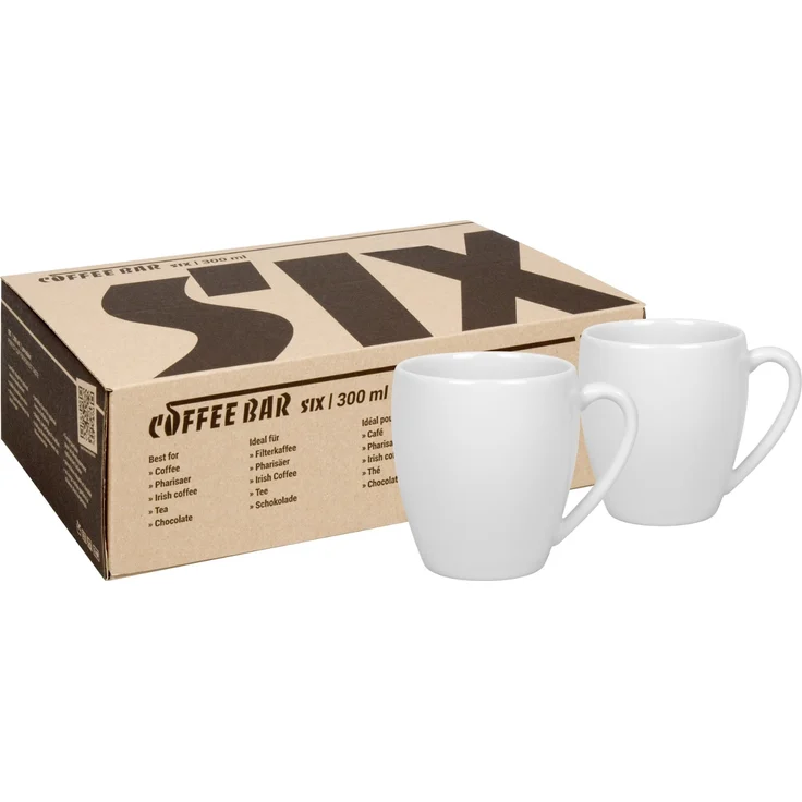 KÖNITZ 2er Set Coffee Bar SIX Kaffeebecher 300 ml im Geschenkkarton – Bild 1