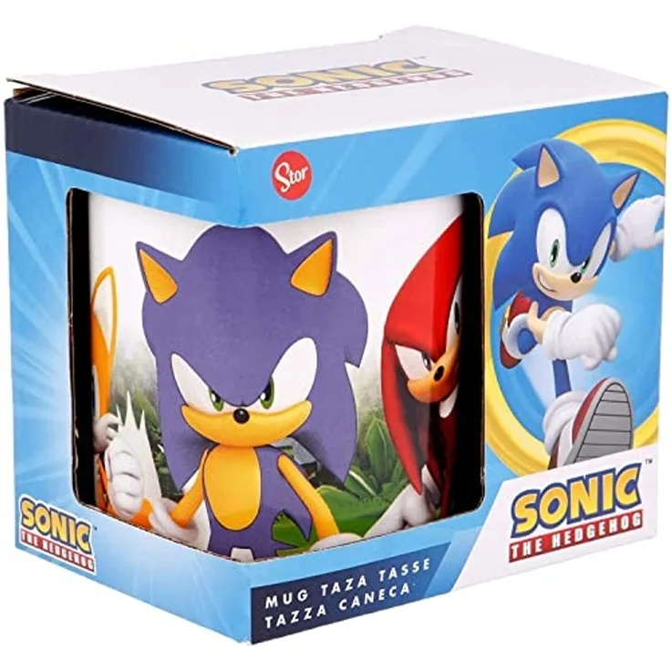 Stor Tasse Sonic - The Hedgehog Tasse Sonic 325 ml