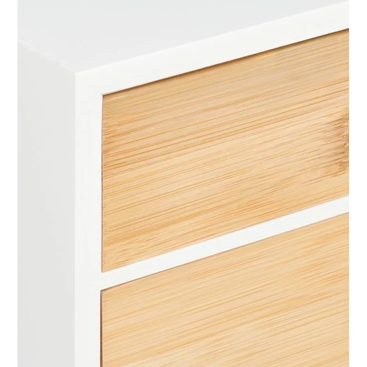 Schubladenbox Bambus & MDF 2 Fächer – Bild 7