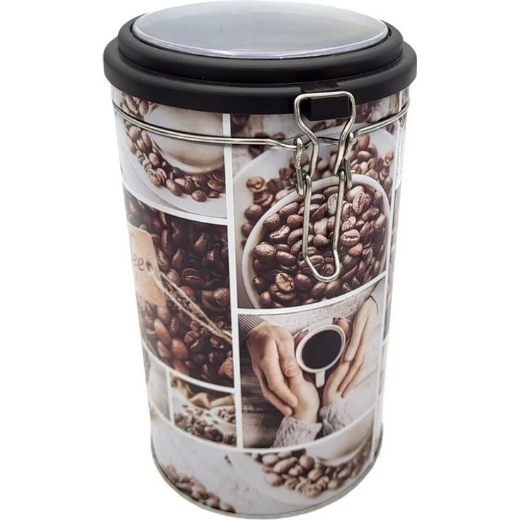 Vakuum Kaffeedose Metall Kaffeebox Kaffeebehälter Kaffeespender Kaffeebüchse – Bild 2