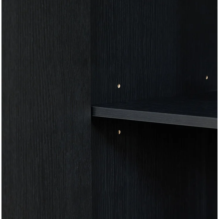 DESVIAE Sideboard mit verstellbaren Einlegeböden 169x80x40 cm MDF Schwarz – Bild 5
