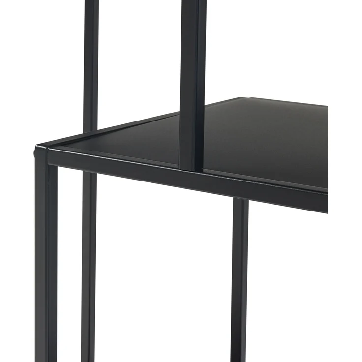 Bücherregal Reisjärvi Schwarz, matt [en. casa] – Bild 6