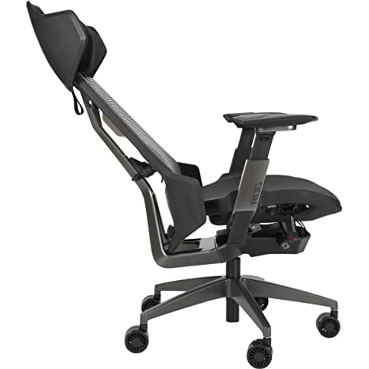 ASUS ROG Destrier Gaming Chair Büro Stuhl - Schwarz - Mesh - Bis zu 150 kg – Bild 13