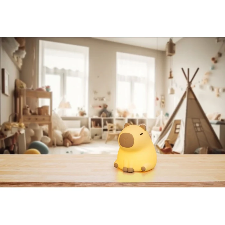 easy! BY FHL LED Tischleuchte Piggy - Children Nachtleuchte, Dimmfunktion, Farbwechsel, Timerfunktion, USB-Ladefunktion, LED fest integriert, Warmweiß, lange Leuchtdauer – Bild 2