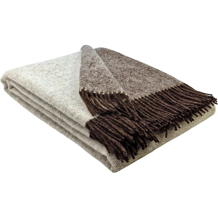Wolldecke Wolldecke TIROL (doubleface) 100% Schurwolle 140 x 200 cm, STTS