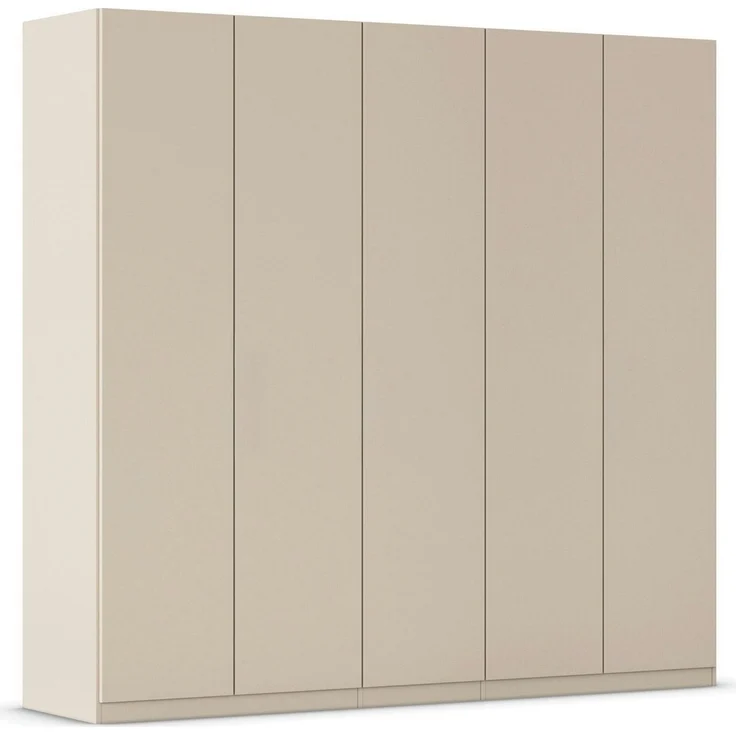 rauch Kleiderschrank Schrank Möbel Schlafzimmer Garderobe Kinderzimmer WELTNEUHEIT ELVIK (3 Ausstattungsvarianten - Breiten 47-405 cm, Höhen 187/212/231 cm) PATENTIERTES SCHNELLMONTAGESYSTEM mit Push-to-open MADE IN GERMANY – Bild 1