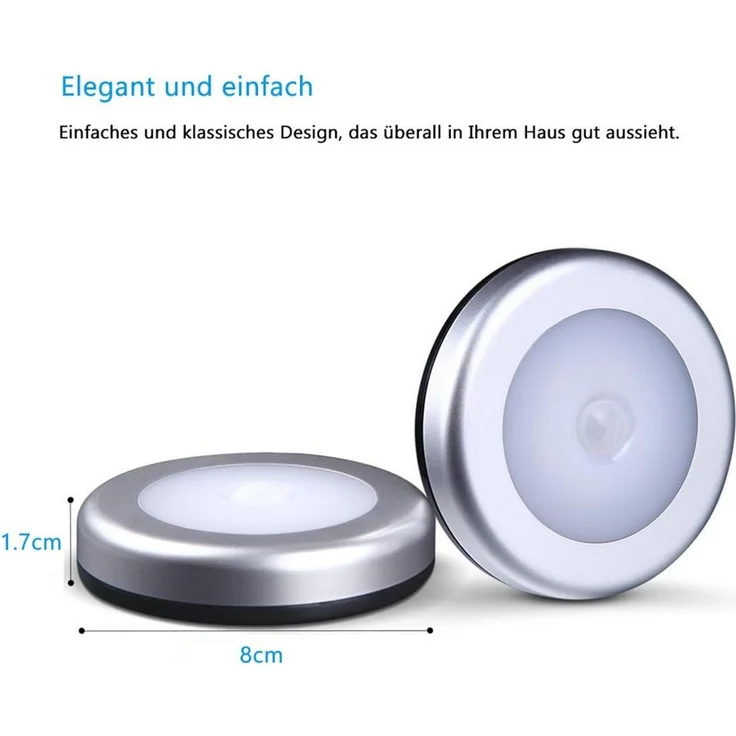 TUWENA Wandleuchte 3 pack Nachtlicht,Nachtlicht mit Bewegungsmelder,Wandlicht Beleuchtung – Bild 3