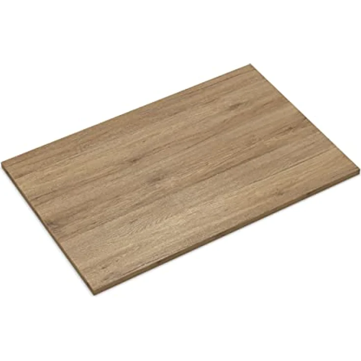 AUPROTEC Tischplatte 28mm Eiche Sanremo Classic 180x80 cm I Spanplatte mit 1mm ABS Kante & PU-Verleimung I melaminharzbeschichtet I elegant & wasserabweisend – Bild 3