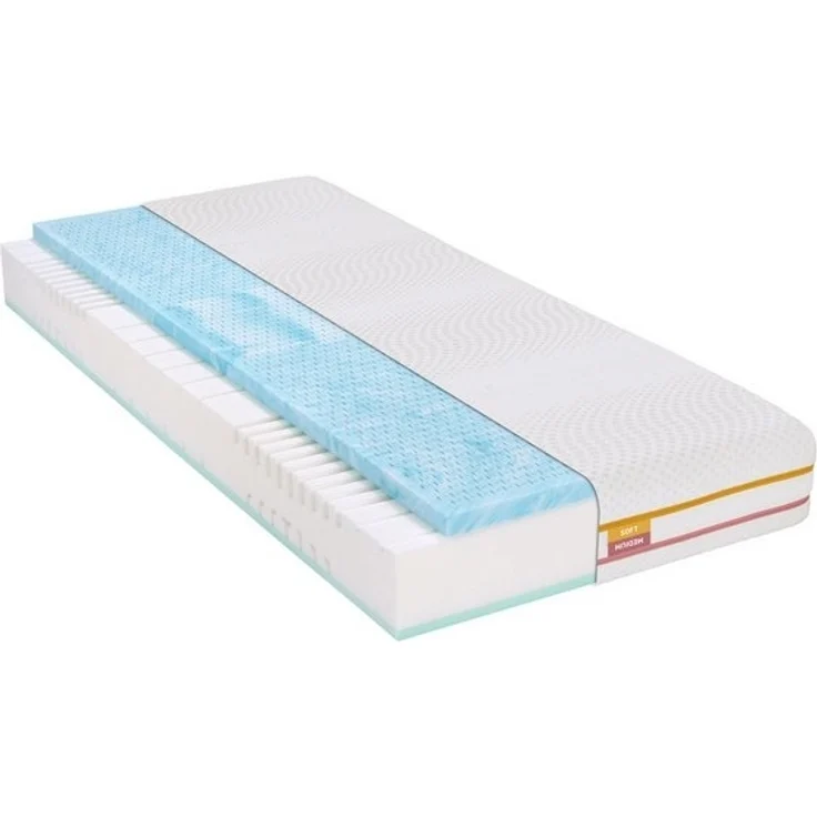 Komfortschaummatratze ergonomische Wendematratze 2in1, Irisette 2for4 KS, Irisette, 22 cm hoch, zwei Härtegrade vereint in einer Matratze – soft und medium – Bild 4