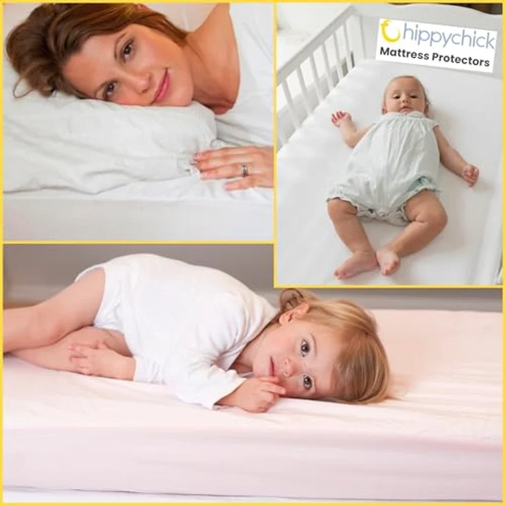 Hippychick Matratzenschutz - Spannbetttuch Einzelbett 90x190 - Fitted SheetEinzelbett 90x190 cm – Bild 18