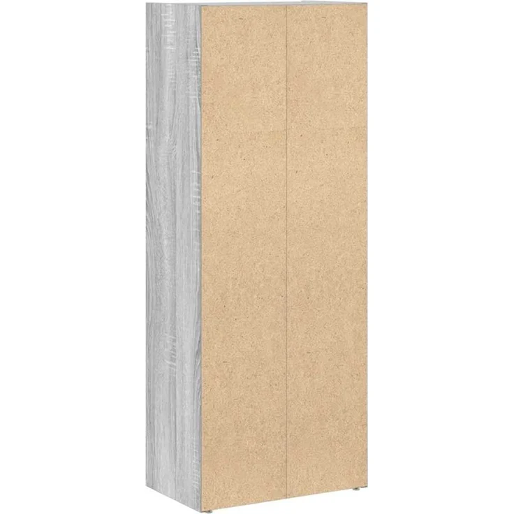 vidaXL Bücherregal Grau Sonoma 40x24x102 cm Holzwerkstoff 860378 – Bild 7