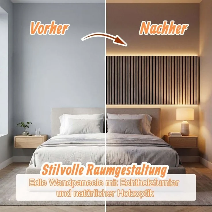 Akustikpaneele 4er Set 60 x 60 cm 10053403_9100 – Bild 7