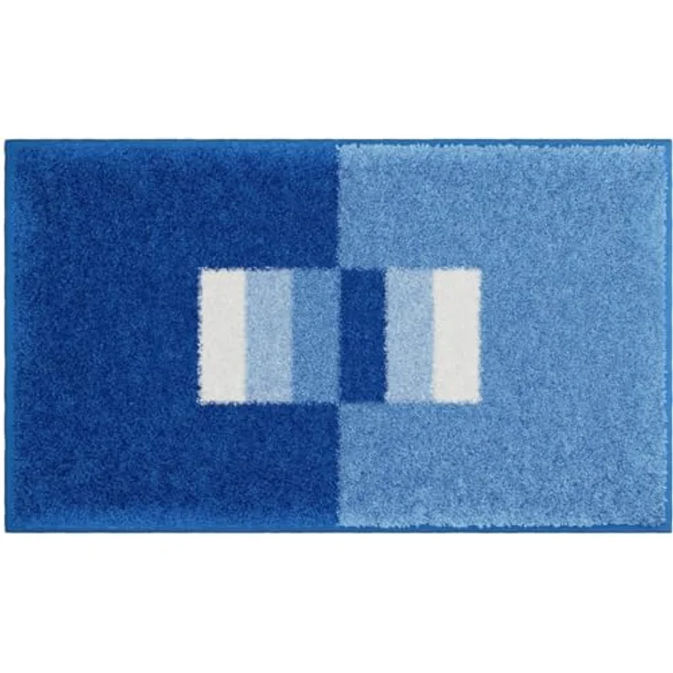 Linea Due CAPRICIO Badteppich 65x115 cm blau – Bild 2