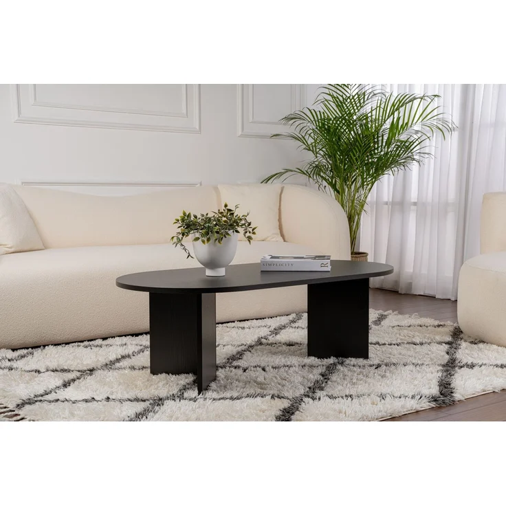 Skye Decor Couchtisch 100% MELAMINE COATED PARTICLE BOARD, 39,8 cm x 60 cm x 119 cm 909NRD11 – Bild 6