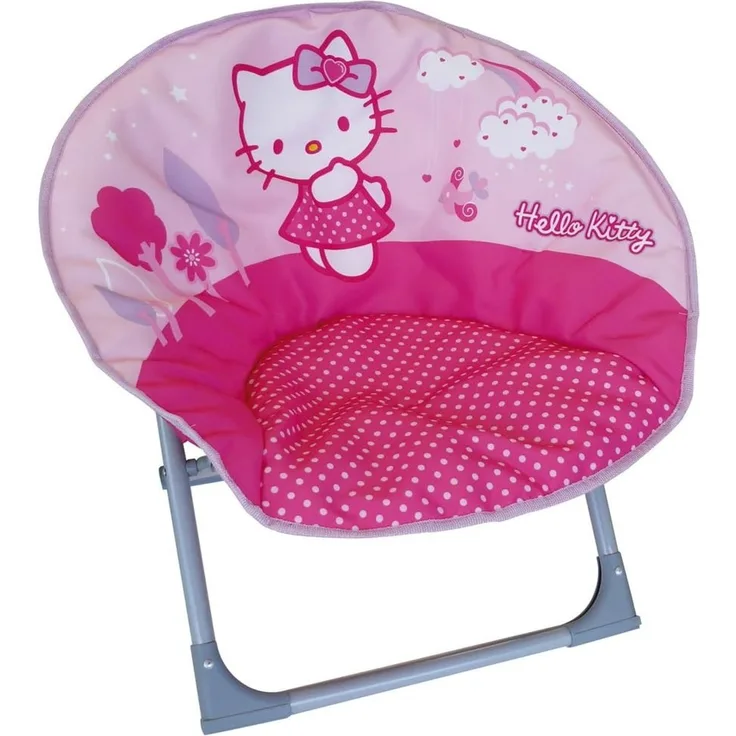 Fun House Hello Kitty Sessel Campingstuhl Klappstuhl Kindersessel Mondstuhl Moon Chair
