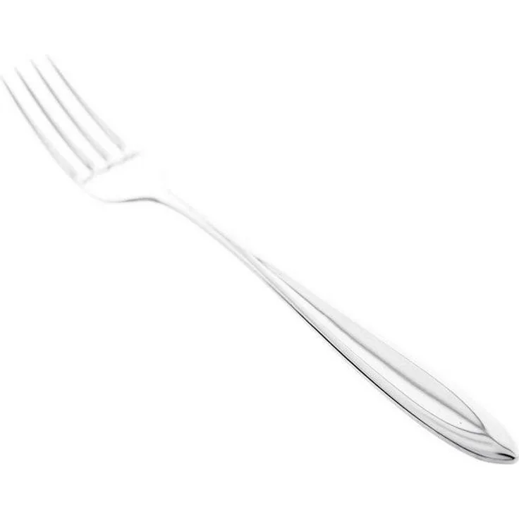 Almina 6 Tlg. Menügabel-Set aus Chrom-Edelstahl 18/10 Silber mit Design