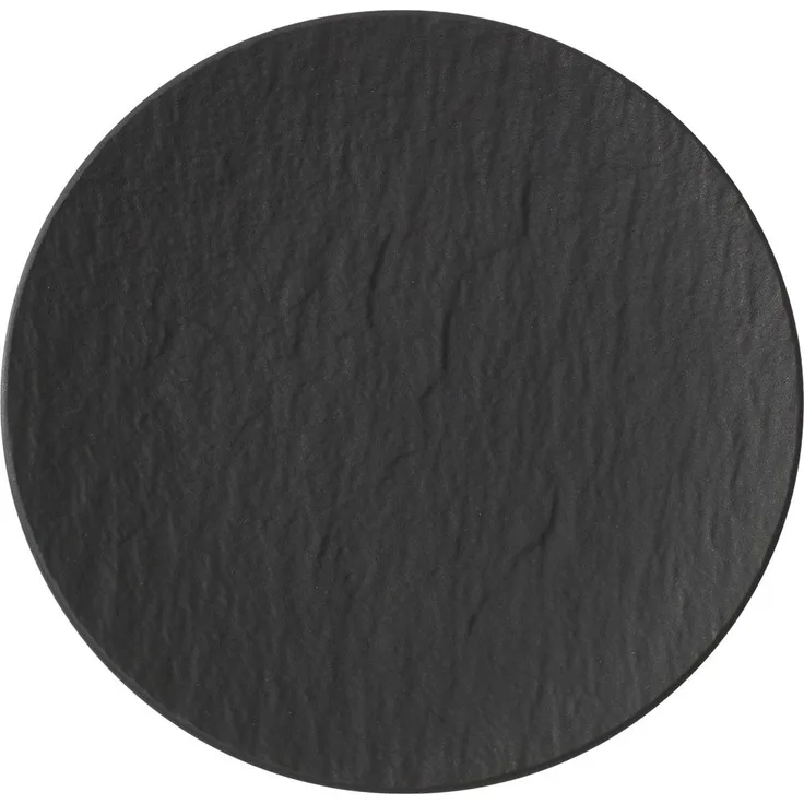 Villeroy & Boch Manufacture Rock Brotteller schwarz 16 cm