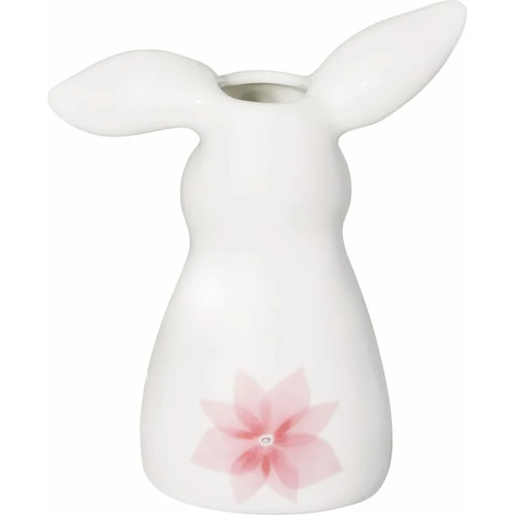 Hutschenreuther Frühlingsgrüße Blumenwiese Hasen-Vase 11 cm – Bild 2
