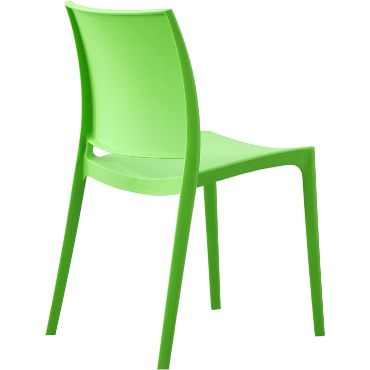 CLP Gartenstuhl Meton mit Lehne stapelbar wetterfest UV-beständig bis 150 kg,grün – Bild 6