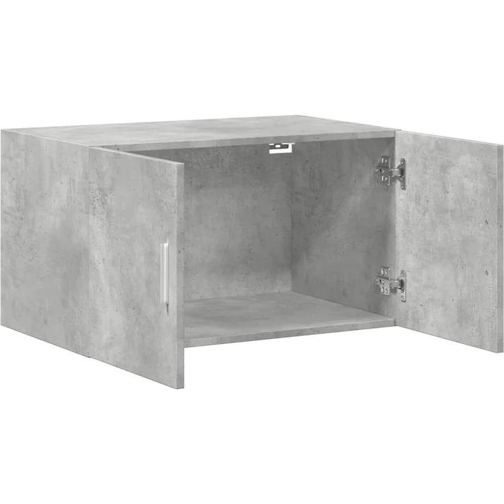 vidaXL Wandschrank Betongrau 70x42,5x40 cm Holzwerkstoff 846120 – Bild 6