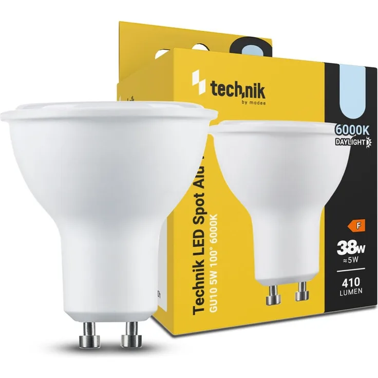 5W GU10 LED Leuchtmittel Leuchte Spot 100° 410 Lumen Kaltweiß