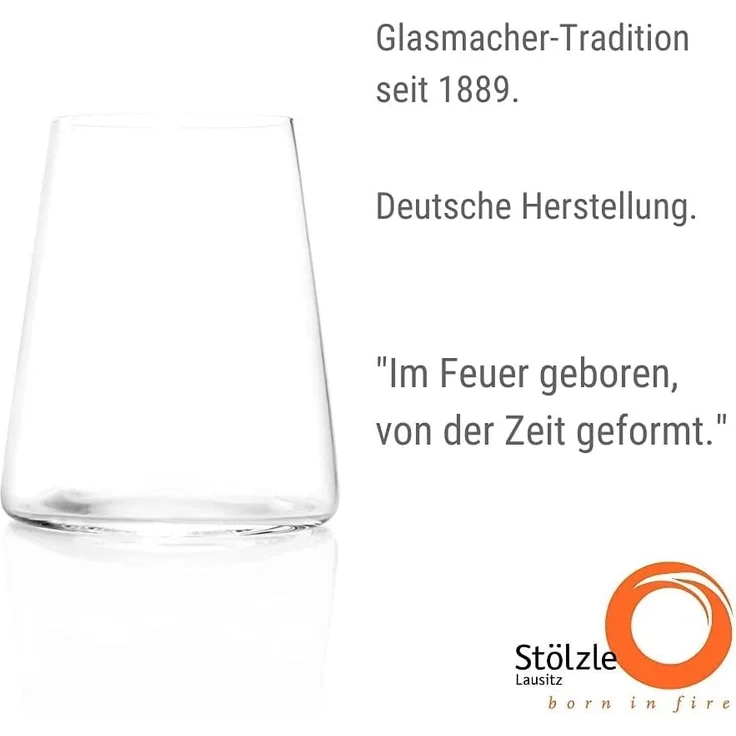 Stölzle Weinglas Stölzle Lausitz Power Becher Set 12tlg. Weiß- und Rotweinbecher, Glas – Bild 6