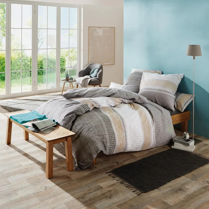 Erwin Müller Kissenbezüge Kissenbezug, Steifen – Bild 4