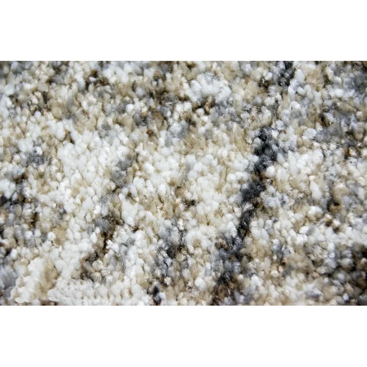merinos Teppich Kurzflorteppich CARRARA, B 200 x H 290 cm, rechteckig, Höhe: 13 mm, Braun, in Holzoptik – Bild 4