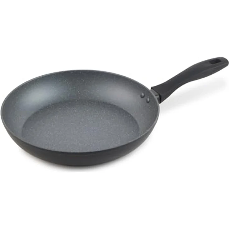 Russell Hobbs RH028001EU7 Metallic Marmor 28 cm Bratpfanne - Antihaftbeschichtete Eier-/Omelettpfanne, Induktionsherd-kompatibel, Pfannkuchen-/Crêpe-Pfanne, Kochgeschirr aus geschmiedetem Aluminium – Bild 2