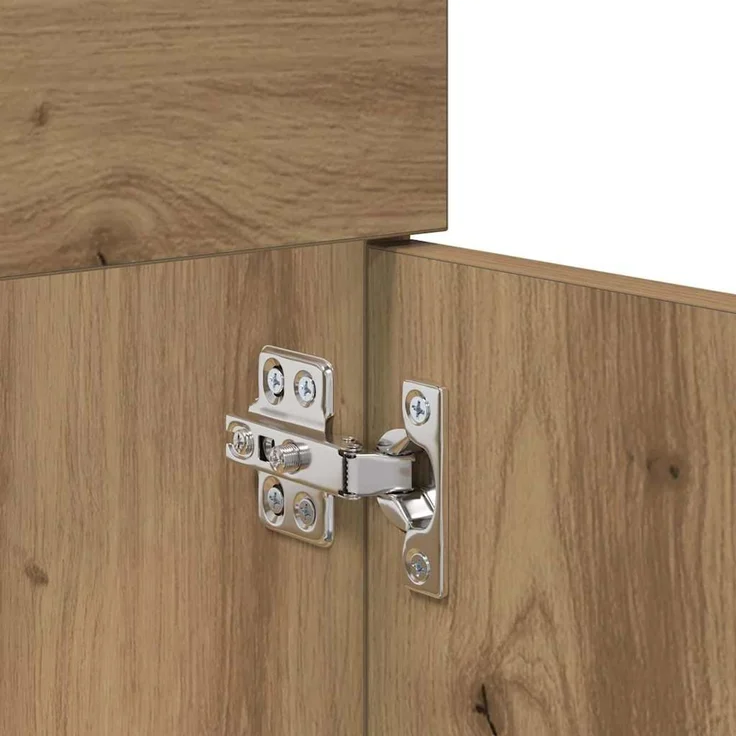 vidaXL Badezimmerschrank Artisan-Eiche 100 x 38,5 x 46 cm 3415905 – Bild 9