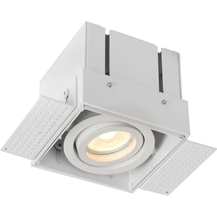 Lucide TRIMLESS, Einbaustrahler 1xGU10, dreh- und kippbar, Aluminium, weiß, geeignet für LED-Lichtquelle – Bild 3