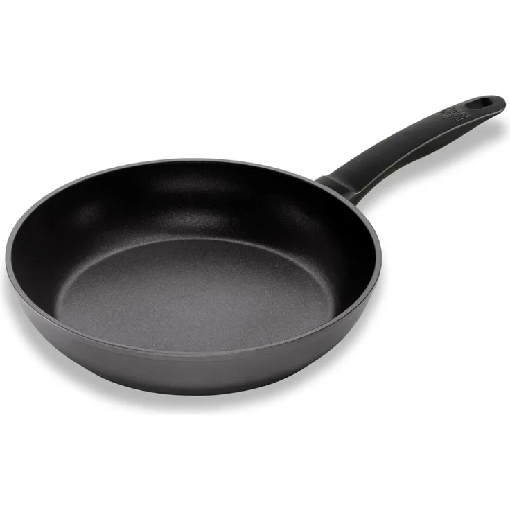Kuhn Rikon 'Easy Induction' Bratpfanne, Aluminium schwarz, Flache Pfanne, Ø 28 cm
