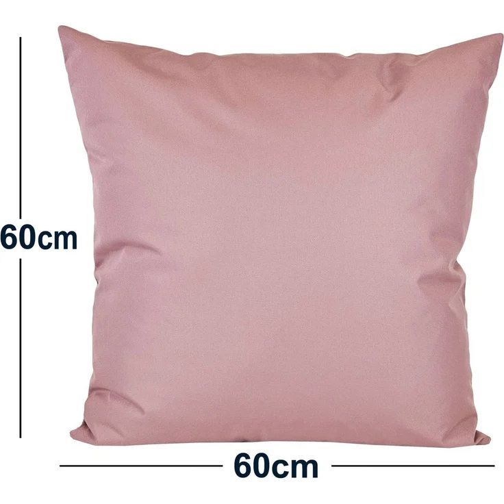 JACK Dekokissen 60x60cm Outdoor Lounge Kissen inkl. XXL Füllung, starke Füllung, strapazierfähig, wasserabweisend, In- und Outdoor – Bild 4