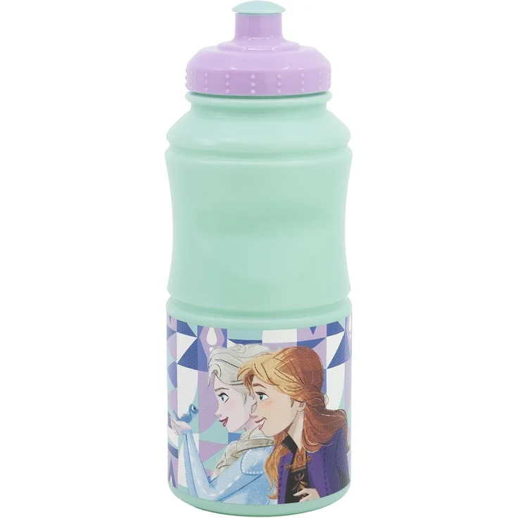 Ergonomische Sportflasche für Kinder 380 ml die Eiskönigin Motiv – Bild 1