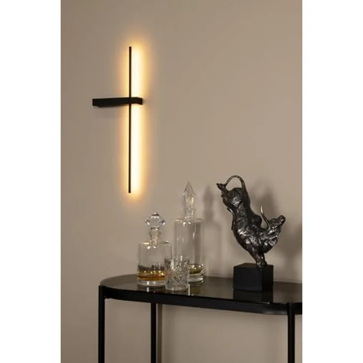 LUCiDE Wandleuchte SEGIN LBH 60x4x22 cm schwarz Wandlampe – Bild 3