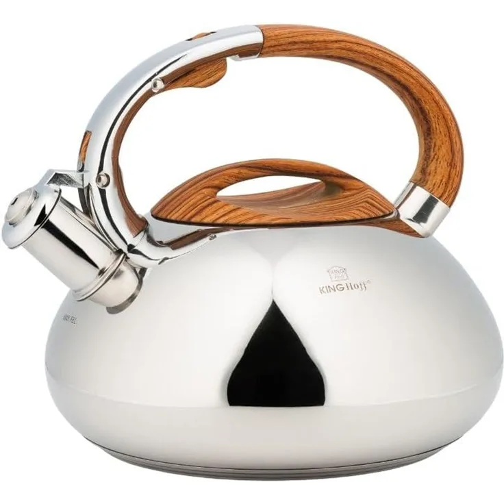 Kinghoff Kinghoff Stahlkessel mit Pfeife 3,0l KH3274