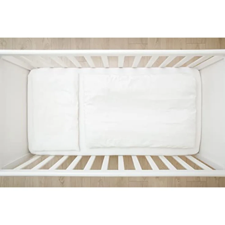 Siebenschläfer Baby Bettdecke und Kissen im Set - Kinderdecke 100x135 mit Kopfkissen 40x60 cm – Bild 3