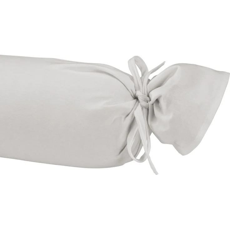 biberna Feinjersey-Kopfkissenbezug, sturmgrau, 2 x 15 x 40 cm – Bild 2