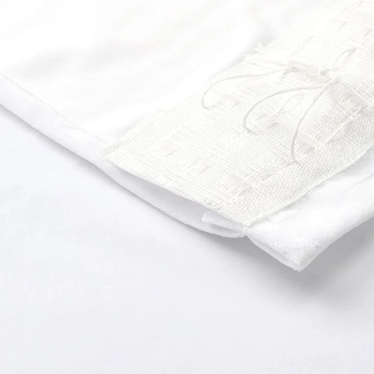 texpot Vorhang Samtvorhang 140 x 245 cm mit Kräuselband wasserabweisend (1 St), Kräuselband, verdunkelnd – Bild 6