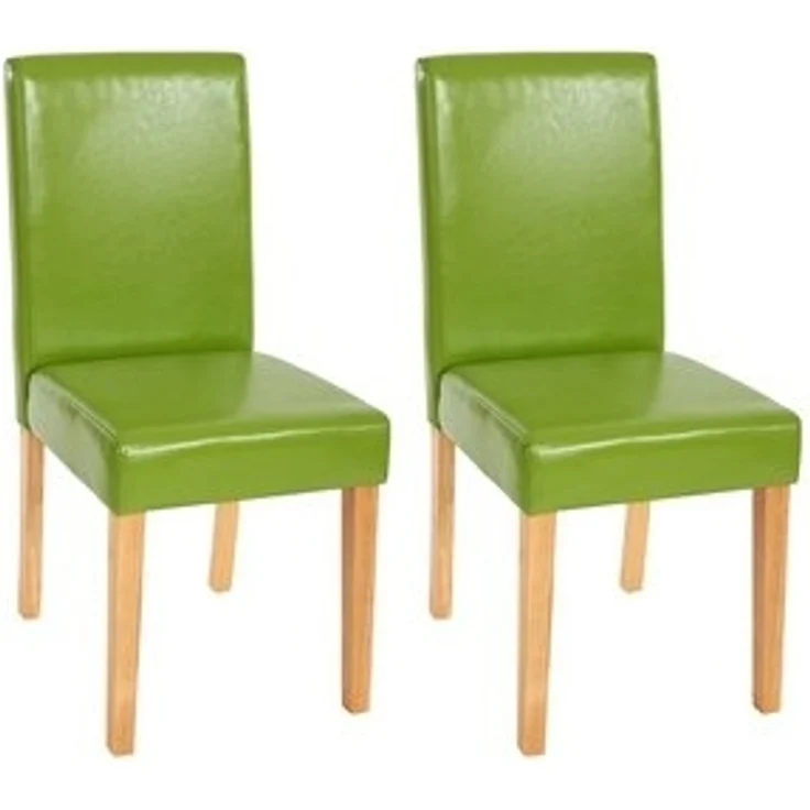 MCW Esszimmerstuhl Littau-2 (Set, 2 St), 2er-Set, Hohe Rückenlehne, Bodenschoner, Abgerundete Ecken und Kanten – Bild 6