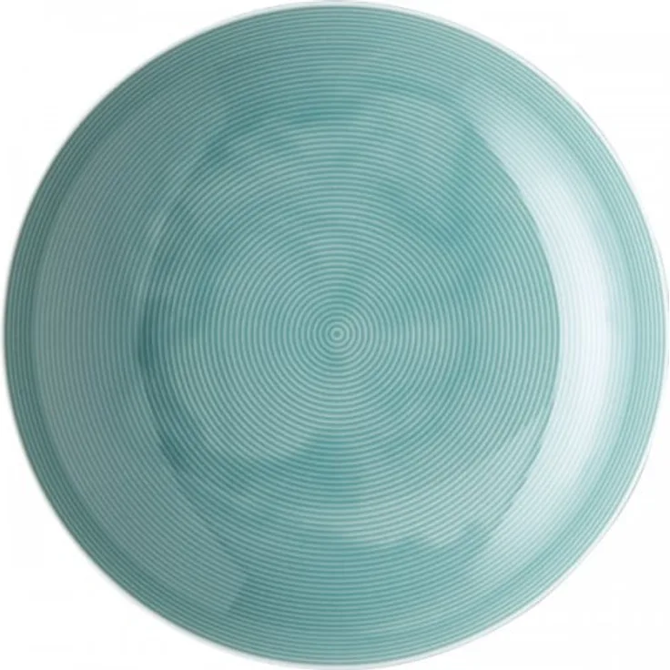 Suppenteller 24 cm Loft Colour - Ice Blue Thomas Porzellan Suppenteller - Mikrowelle geeignet, Spülmaschinenfest