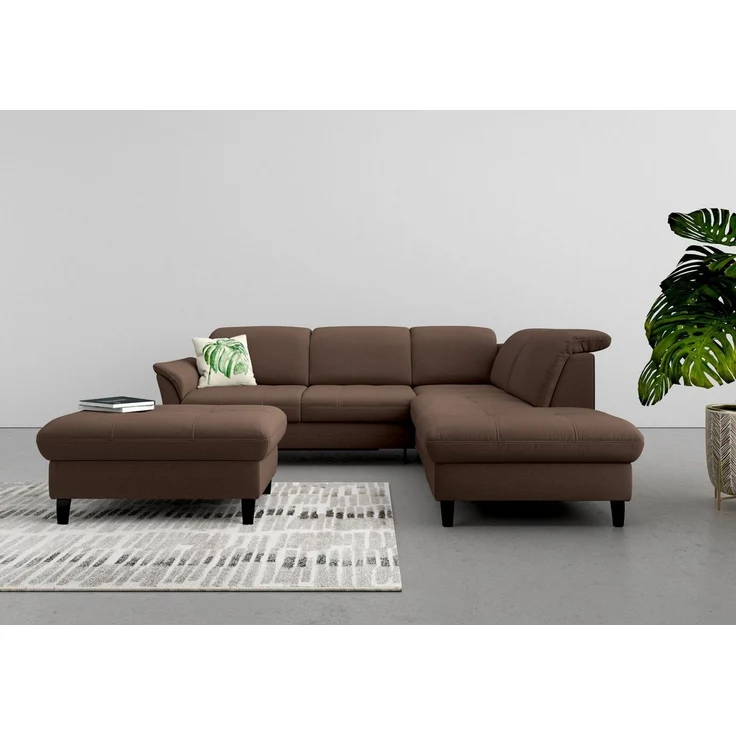 sit&more Ecksofa Maggiore L-Form, wahlweise mit Kopfteilverstellung, Bettfunktion und Stauraum – Bild 1