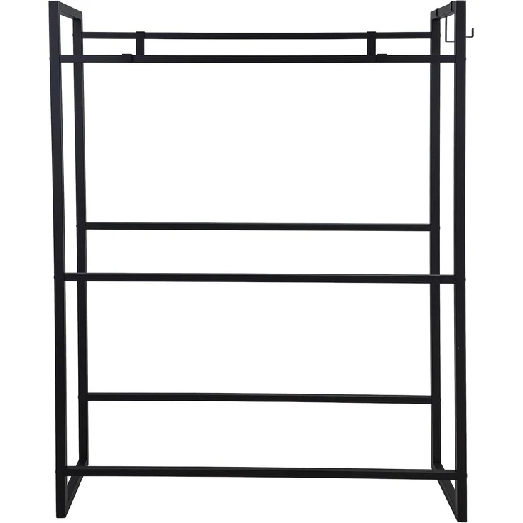 Kastenregal Metall für 9 Getränkekisten – Regal 105x32x137 cm – stabil modern – Bild 3