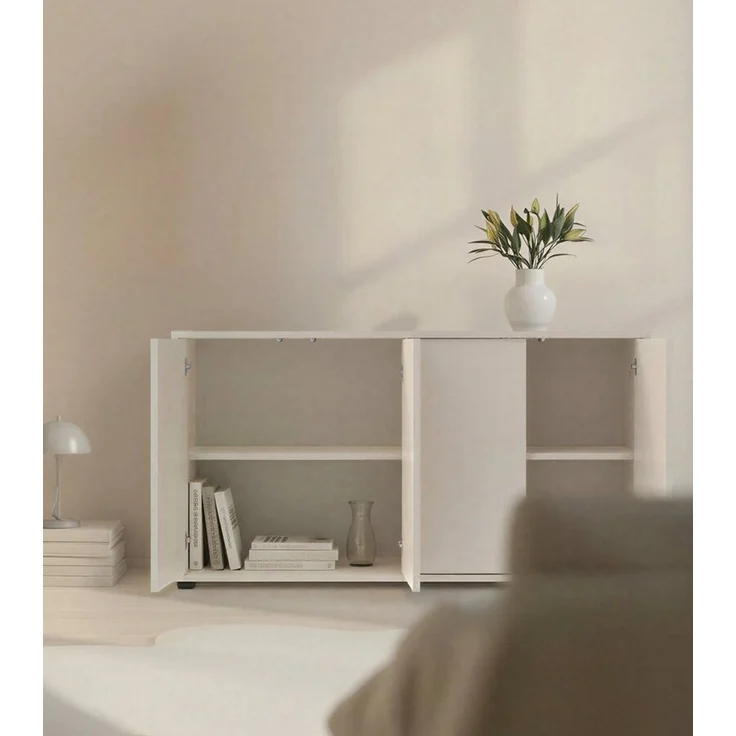 mokebo Sideboard Die Horizontale, Wohnzimmerschrank, Kommode, Beistellschrank, Anrichte in kaschmir – Bild 3