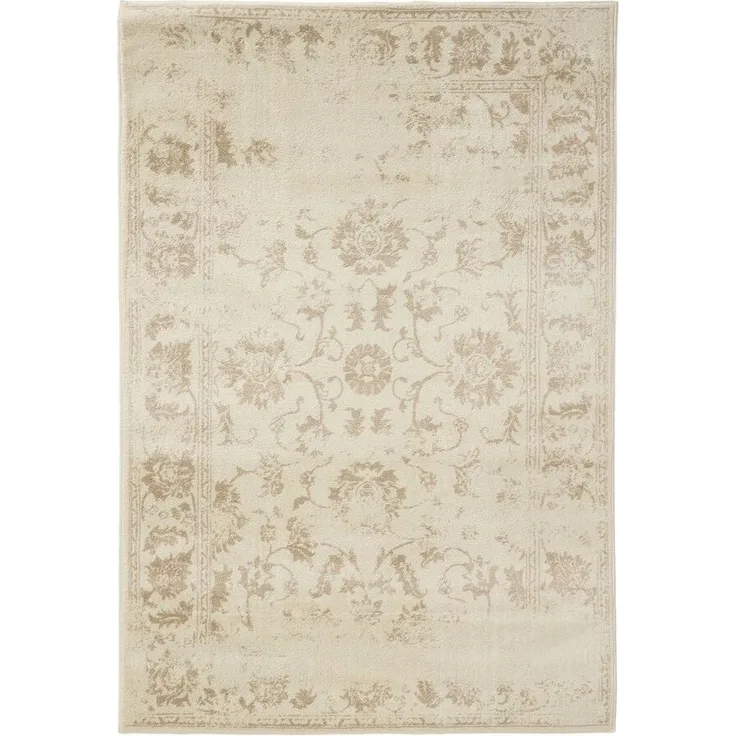 Interiyou Teppich Suzuka, Rechteckig, Höhe: 6 mm, Teppich Kurzflor, Vintage, Orientalisch, Wohn- und Schlafzimmer