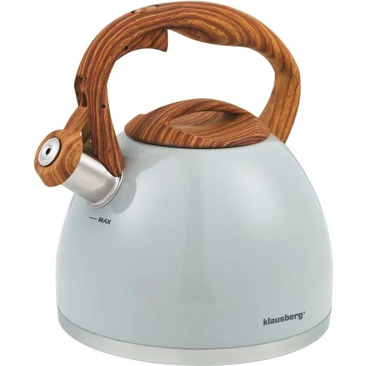 Klausberg Klausberg Wasserkocher, Edelstahl, matt lackiert, 3,0l KB7451